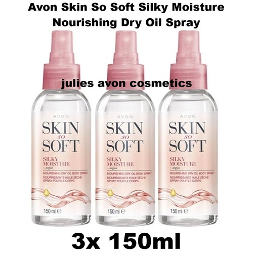 Avon skin soft silky - 3x,