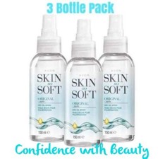 3 x Avon Skin So Soft Original