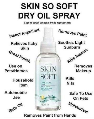 Avon skin soft - x,
